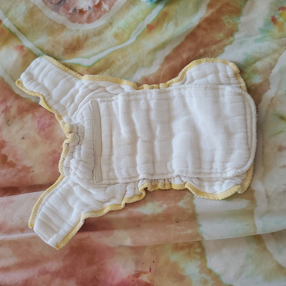 Cloth Diaper Lot 5 Pc Newborn/ 0-3 Mo - Picture 6 of 13